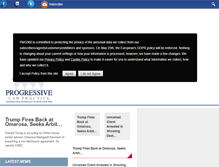 Tablet Screenshot of progressivelawpractice.com